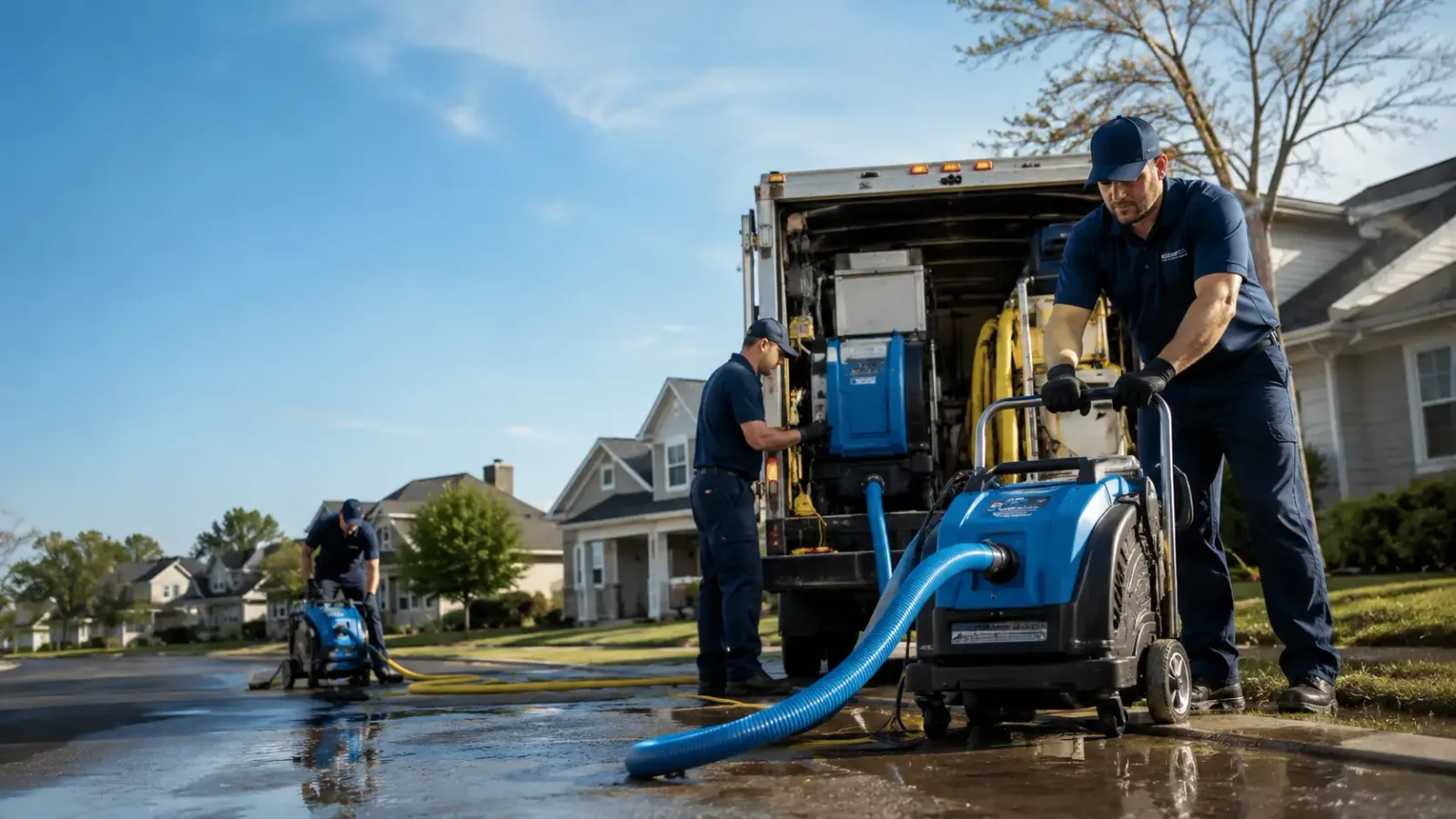 Flood Damage Cleanup in Webbers Falls, OK